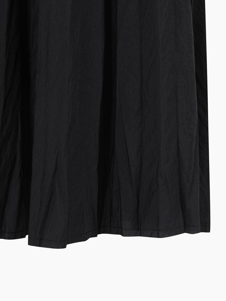 Black semi sheer maxi skirt - sisley k longuette skirts - Black | Sisley K image number 4